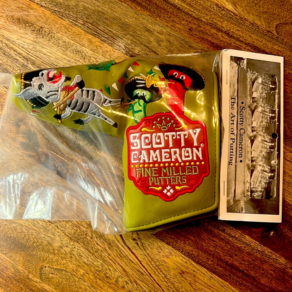 El Mariachi 2018 Scotty Cameron cinco de mayo blade putter cover